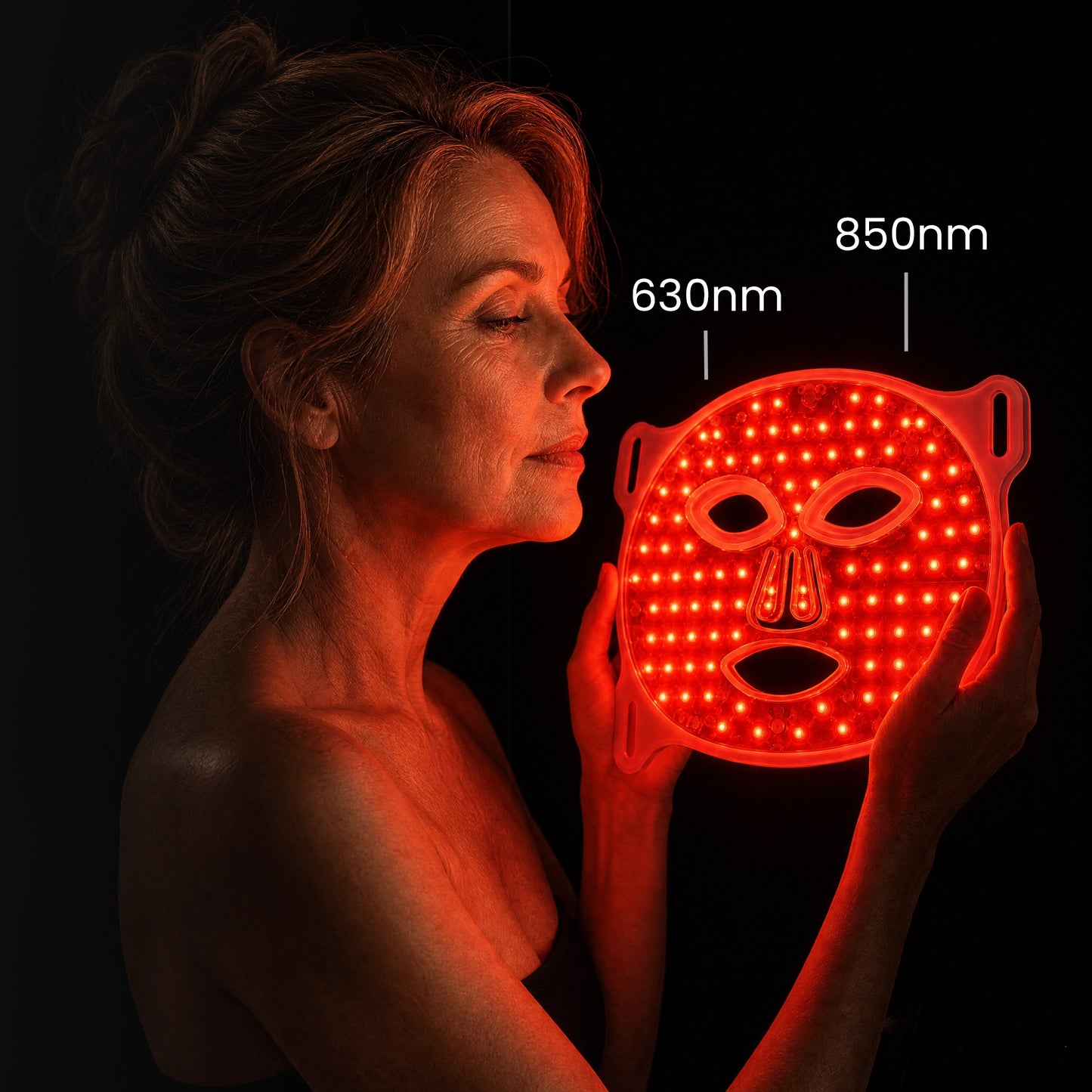 Masque Led anti-âge Luvia v2