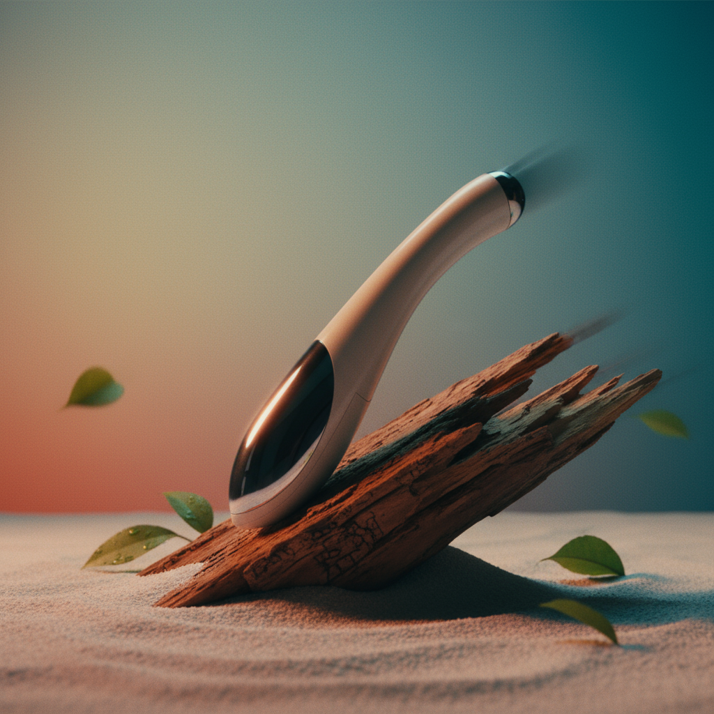 Mini masseur électrique anti-cernes