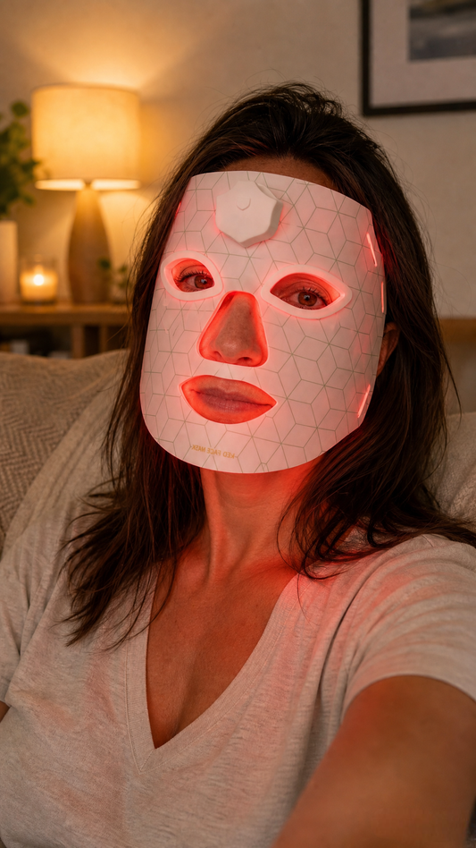 Masque LED visage : comment choisir le bon après 50 ans (sans se tromper)