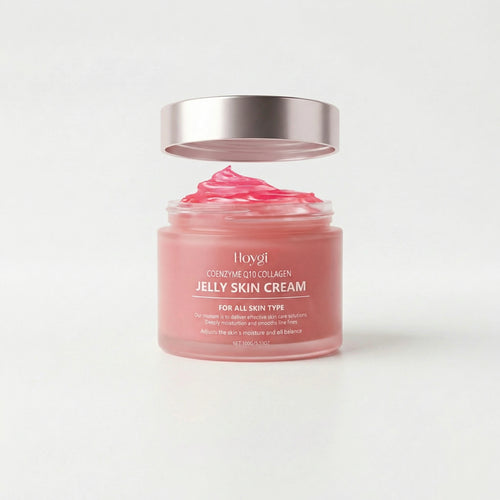 Crème hydratante au collagène