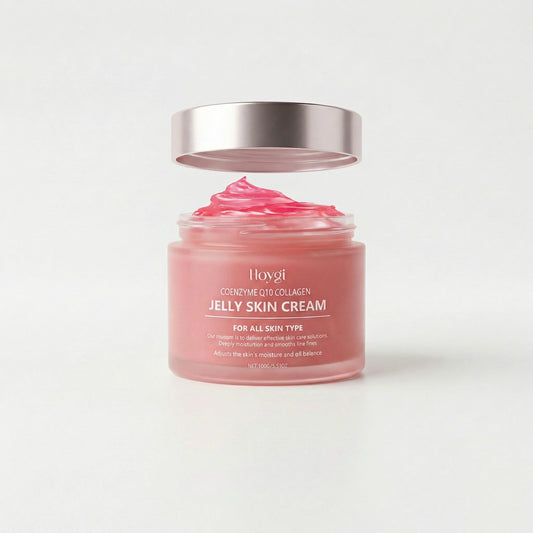 Crème hydratante au collagène