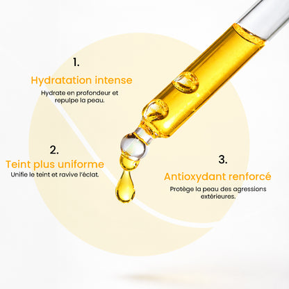 Sérum anti-âge vitamine C + acide hyaluronique