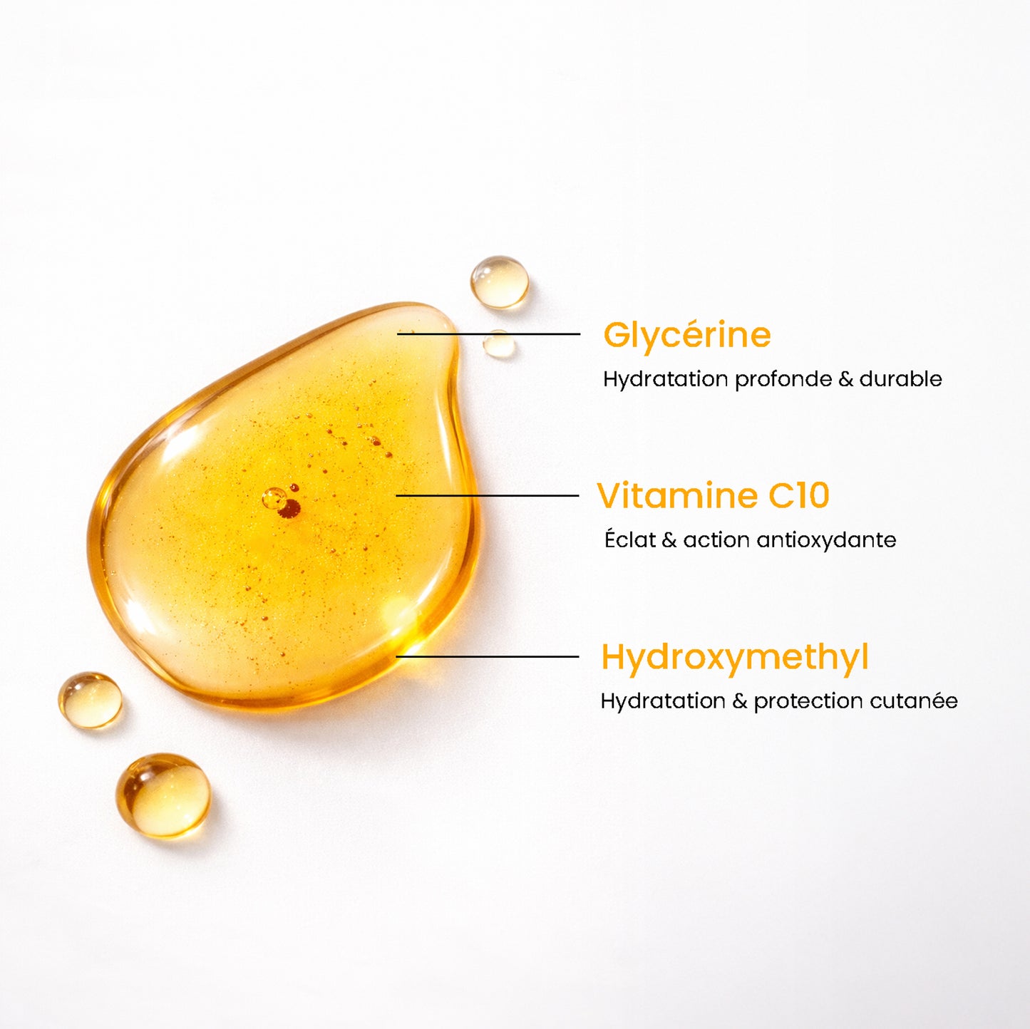 Sérum anti-âge vitamine C + acide hyaluronique