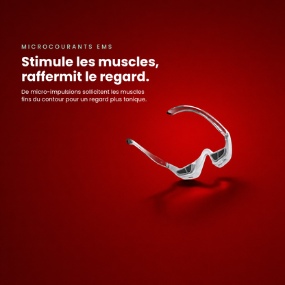 Lunettes thérapie lumière rouge