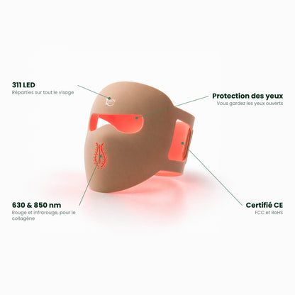 Masque Led Visage Luvia PRO