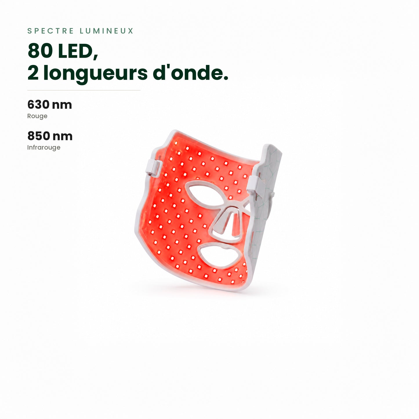 Masque Led anti-âge Luvia v2