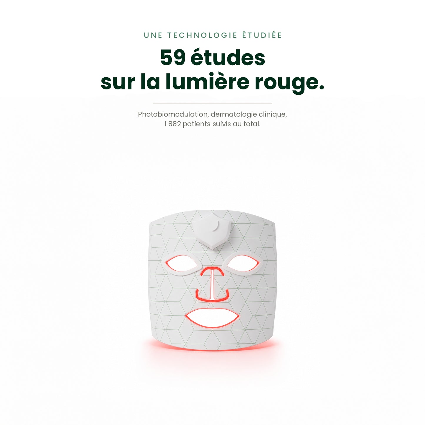 Masque Led anti-âge Luvia v2