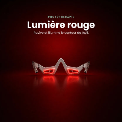 Lunettes thérapie lumière rouge