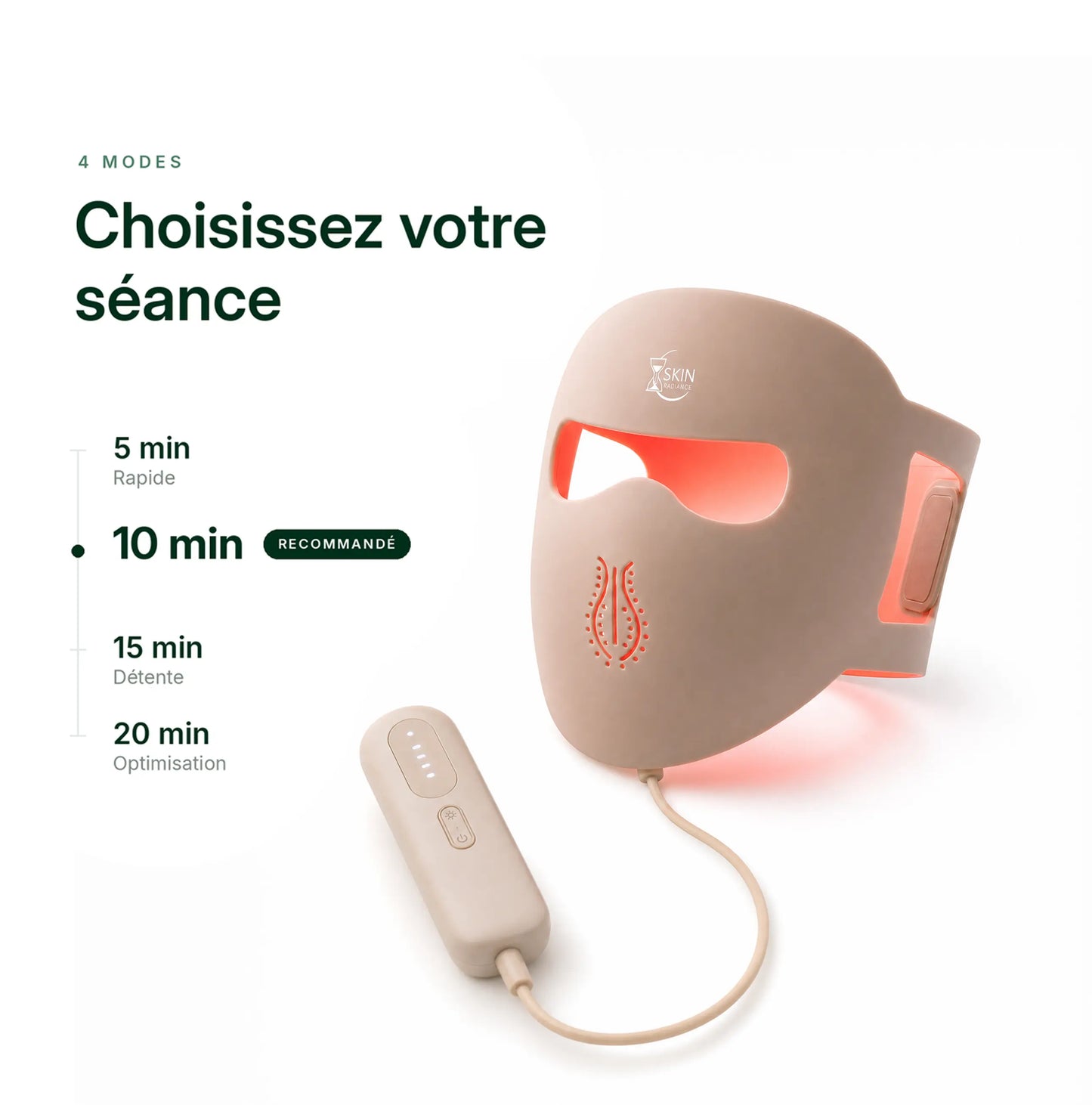Masque Led Visage Luvia PRO