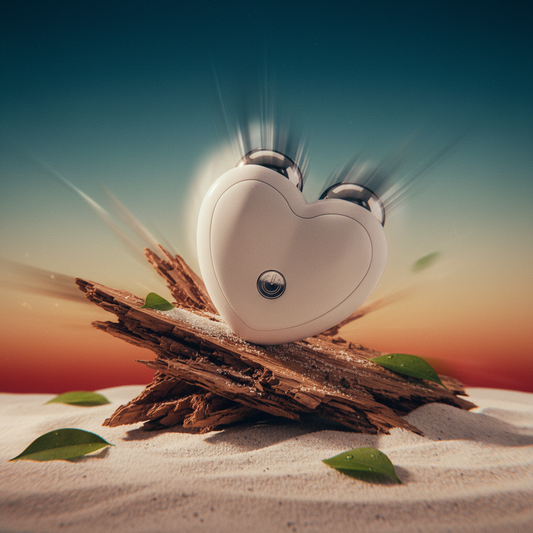 Tragbares elektrisches Gesichtsmassagegerät