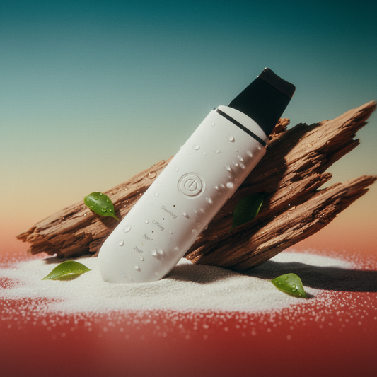 Vibrierender Spatel gegen Unreinheiten